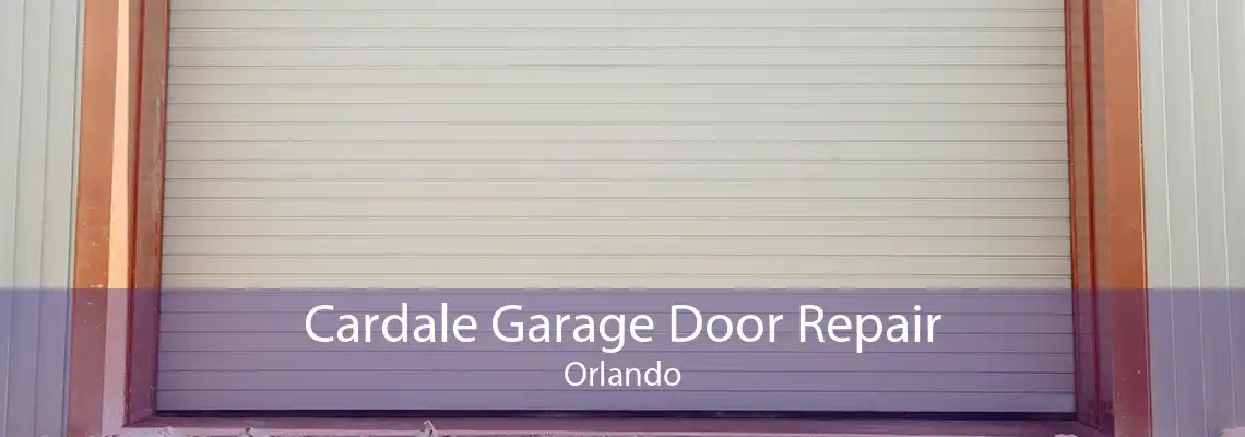 Cardale Garage Door Repair Orlando