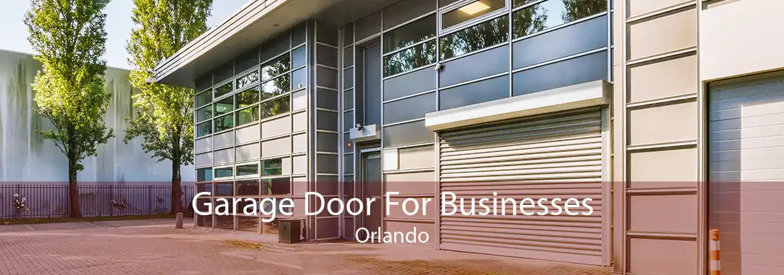 Garage Door For Businesses Orlando