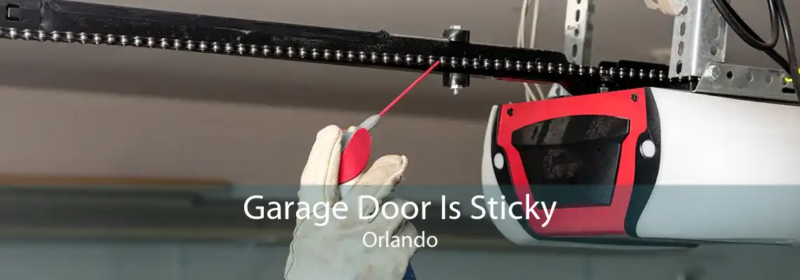 Garage Door Is Sticky Orlando