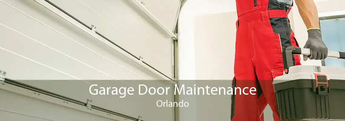 Garage Door Maintenance Orlando
