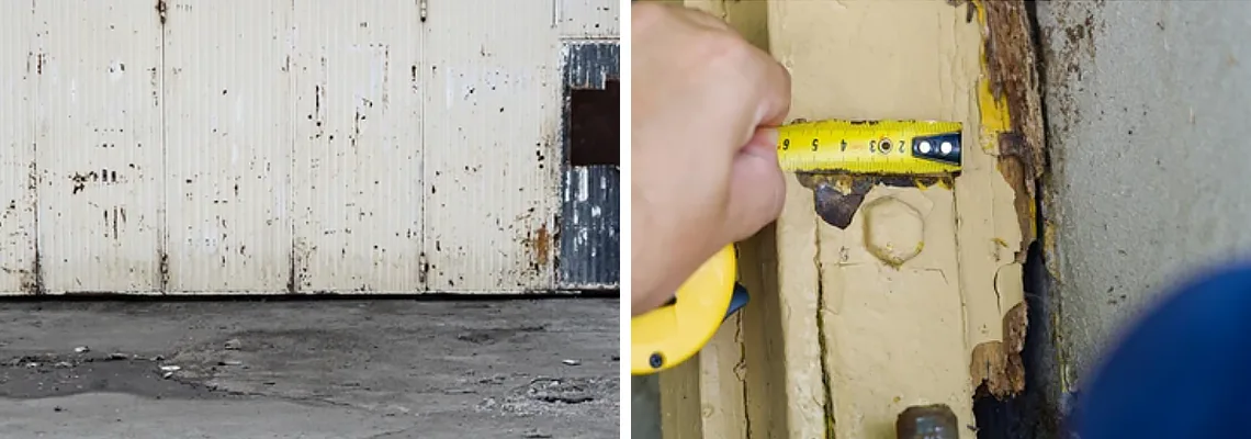 Lift Master Rusty Garage Doors in Orlando