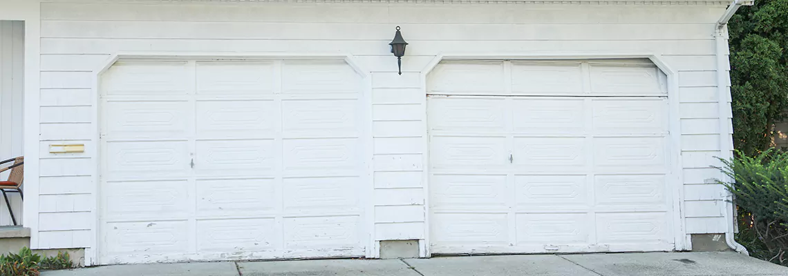 Roller Garage Door Dropped Down Replacement in Orlando